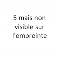 5 mais non visible sur l'empreinte