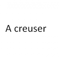 A creuser