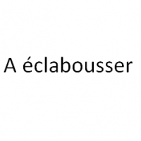 A éclabousser