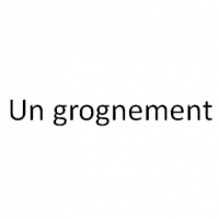 Un grognement